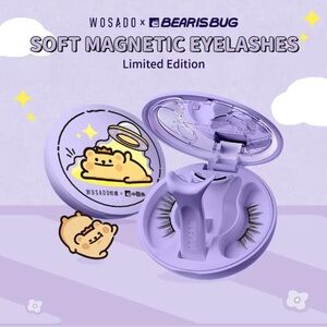 WOSADO Bearisbug Collection Soft Magnetic Eyelashes All-In-One-Box Set Ice Black
